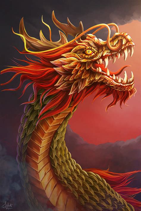 Oriental Dragon :: Behance