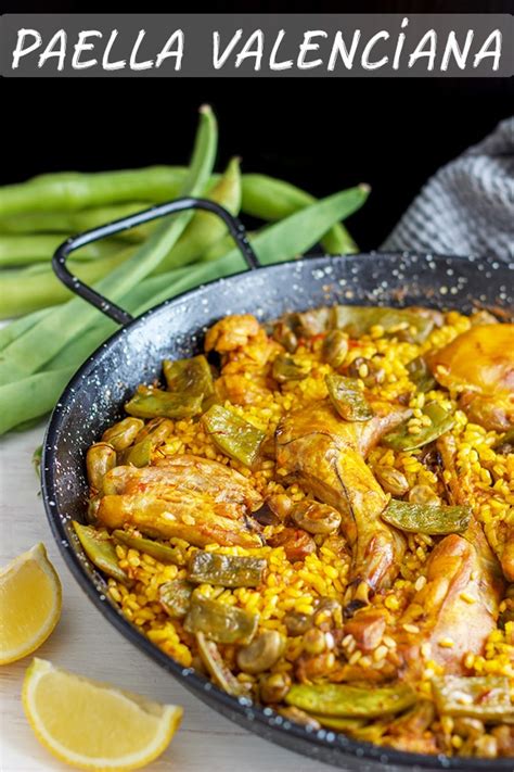 Easy Paella Valenciana Recipe Traditional Spanish Food