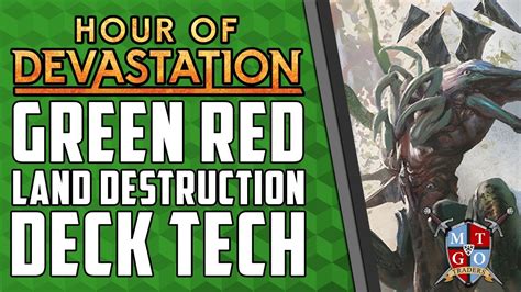 GR Land Destruction Hour Of Devastation Standard Deck Tech MTG YouTube