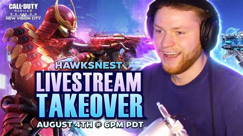 Hawksnest Livestream Takeover Call Of Duty Mobile Season Youtube