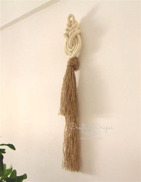 Modern Macrame Rope Wall Art Contemporary Wall Art Textile - Etsy