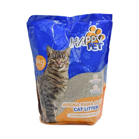 Happy Pet Arena Para Gatos Cat Litter Kg Pet Shop Coraz N Mascota