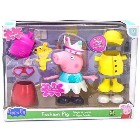 Fashion Pig Figura E Acess Rios Peppa Pig Dtc Toyshow Tudo De