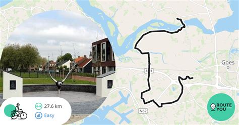 Kortgene Arendskerke Deel 2 Recreatieve Fietsroute RouteYou