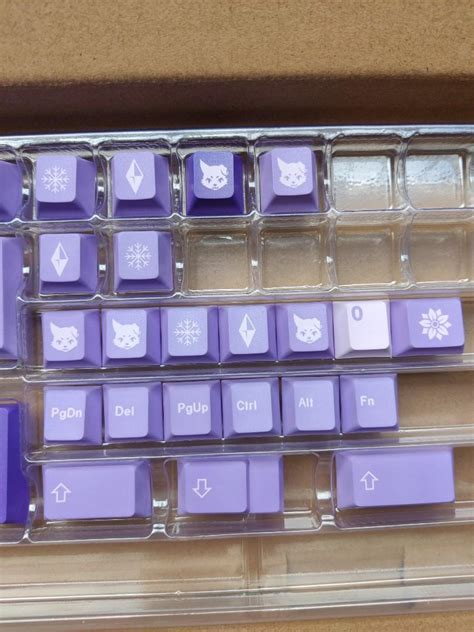 Gmk Frost Witch Themed Pbt Keycaps Kat Abs Jtk Epbt Kbdfans Computers