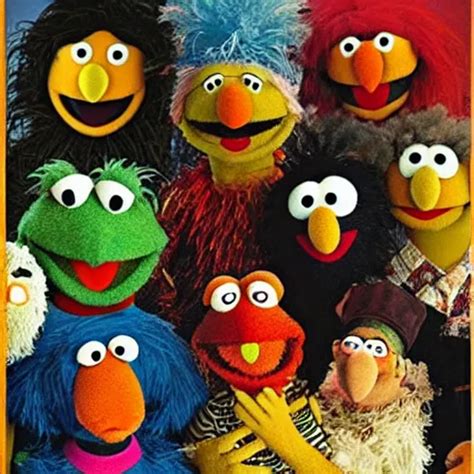 Sesame Street Muppets Designed By Hieronymus Bosch Stable Diffusion