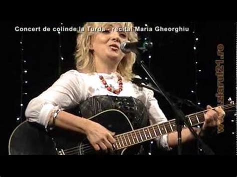 Concert De Colinde Recital Maria Gheorghiu Youtube