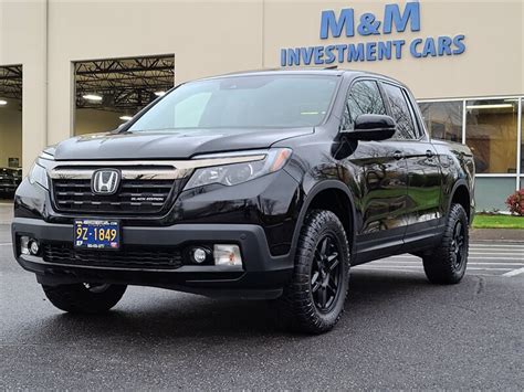 2019 Honda Ridgeline Black Edition 4x4 Fully Loaded 1 Owner Lifted