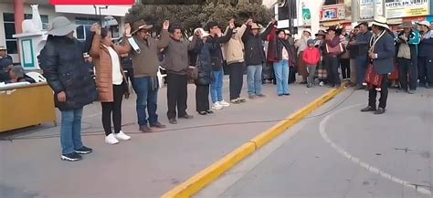 Carabaya Regidor que marchó el 7 de junio con bandera negra amenaza