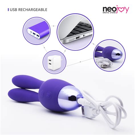 Neojoy Naughty Bunny Vibrator Purple Rabbit Clitoral Massager Adult Sex Toy EBay