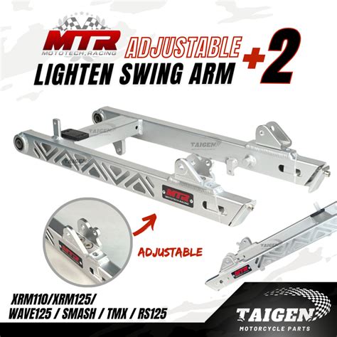 MTR Plus 2 Lighten Swing Arm Adjustable XRM WAVE SMASH TMX SYM Shopee