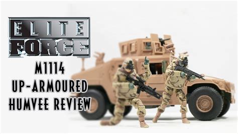 BBI Elite Force M1114 Up Armored Humvee REVIEW 1 18 Scale Armoured