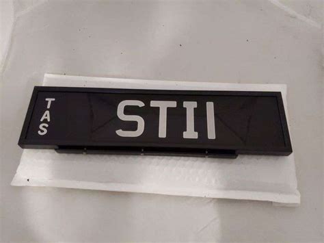 Tasmanian Personalised Number Plates Sti1 Tullochs Auctions