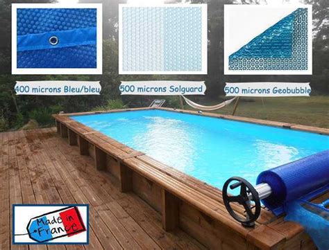 Bâche à Bulles compatible piscine bois Ubbink C Piscine