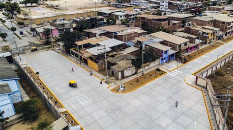 Tumbes Ministerio De Vivienda Inicia Obras De Infraestructura Vial En