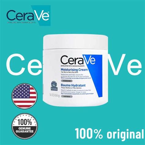 Cerave Moisturizing Cream For Dry To Very Dry Skins Facial Moisturizer Body Cream 454g 340g