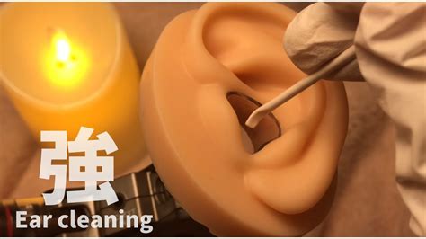 ゴリゴリ圧を感じる耳掃除Intense Ear cleaning ASMR No talkingTASCAM YouTube