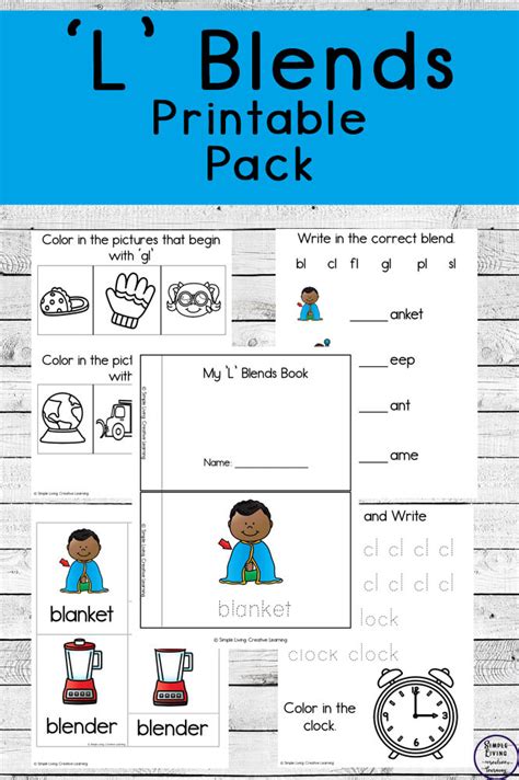 L Blends Fun Pack Simple Living Creative Learning