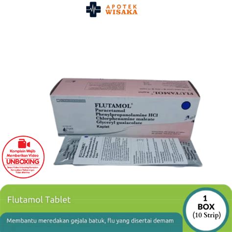 Flutamol Tab Box Strip Mengatasi Flu Dan Demam Lazada Indonesia