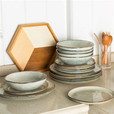 Buy AmorArc Ceramic Dinner Plates Set Of 6 10 5 Inch Handmade Reactive