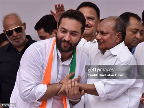 Newly Elected Nsui President Firoz Khan Felicitated By Senior Congress Leaders Photos And