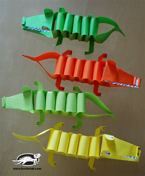 krokotak | Paper alligator
