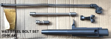 W S GHK AK Steel Bolt Rapid Fire Kits Popular Airsoft Welcome To