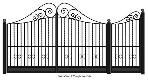 Steel Gate Wrought Iron Gates And Metal Fencing