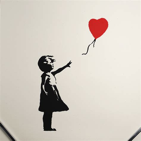 Yahooオークション レア 新品 Banksy Girl With Red Balloon バンク