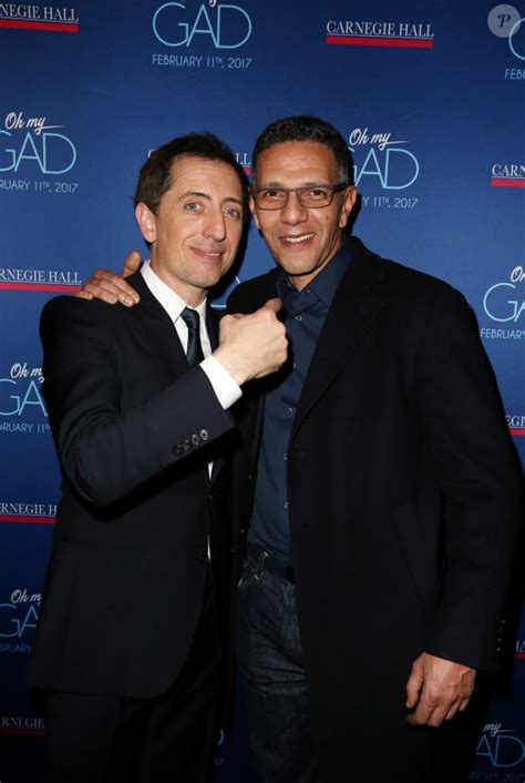 Photo Exclusif Gad Elmaleh Avec Roschdy Zem Lors Du Photocall Du