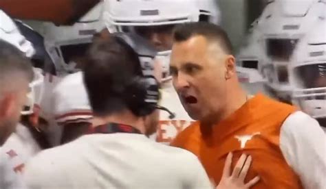 Twitter Blasts Texas Coach Steve Sarkisian For Going Ballistic On Alamo ...