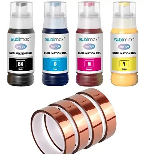 Tinta De Sublimación Compatible Con Impresoras Epson Ecotank Envío gratis