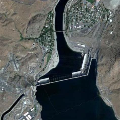 Grand Coulee Dam in Grand Coulee, WA (Google Maps)