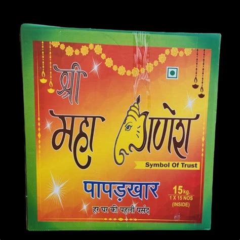 Maha Ganesh Papad Khar At Rs 690 Box Sajji Khar In Bharuch ID