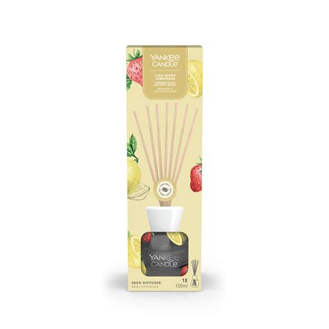 Iced Berry Lemonade Signature Reed Diffuser Ml Yankee Candle