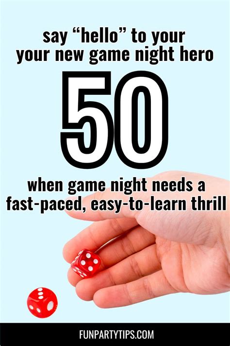 50 Dice Game: A Simple, Yet Addictive Game Night Gem - Fun Party Tips