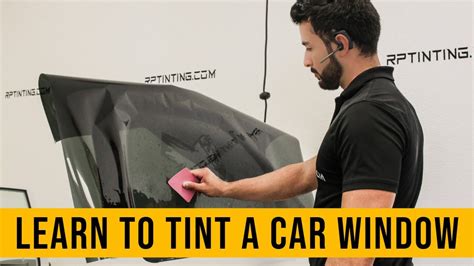 Window Tinting Applying Tint How To Youtube