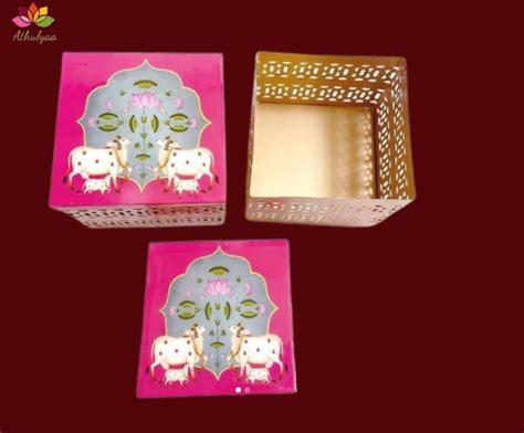 Pichwai Art Dry Fruit Box Dry Fruit Boxes For Diwali Athulyaa