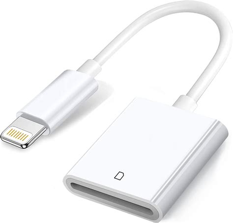 Apple Lecteur De Carte M Moire Sd Lightning Vers Carte Sd Adaptateur