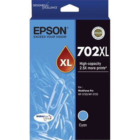 Epson Xl Cyan Ink Cartridge Inkwell Cartridges Toner