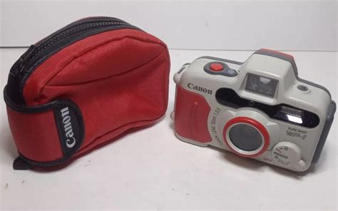 Canon Sure Shot Wp Camera Waterproof With Case Cameras Photography