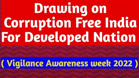 Corruption Free India For Developed Nation Drawing| Best Poster for ...