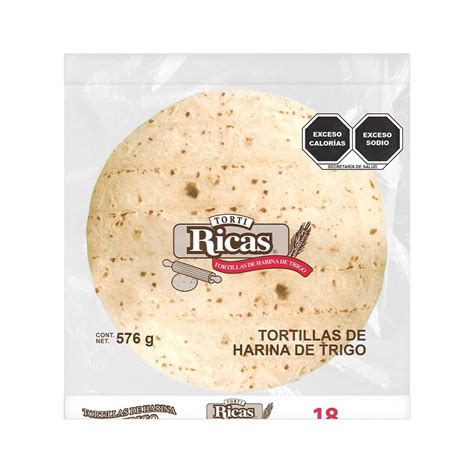 Tortillas Torti Ricas De Harina De Trigo 18 Pzas Walmart