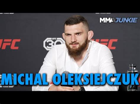 Michal Oleksiejczuk Not Scared Of Caio Borralho UFC Fight Night 223