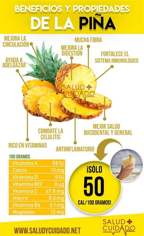 Beneficios De Consumir Piña Estilo Con Salud