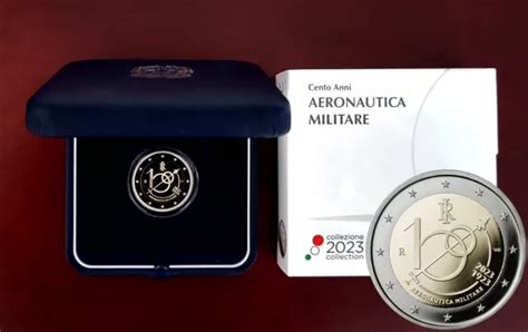 Euro Italia Anni Aeronautica Militare Italiana Pp Proof