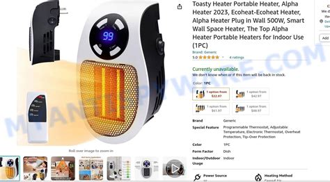 Toasty Heater Review Uncovering A Scam Or A Legit Buy