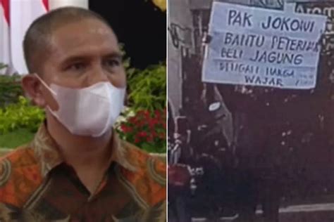 Kata Suroto Peternak Yang Bentangkan Poster Kalau Gak Ada Saya Pak