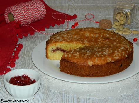 Torta Soffice Con Marmellata Di Fragole Sweet Moments Ricette