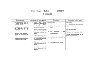 Plan De Estudio De Etica Y Valores Docxnn Pdf